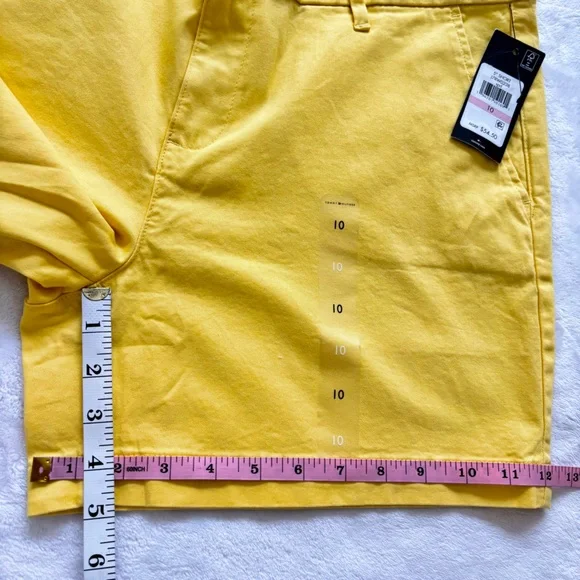 TOMMY HILFIGER Citronella Hollywood Classic 5" Short--10 - Picture 12 of 12